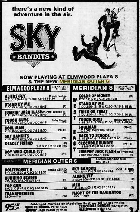 Meridian Outer 6 (Studio C) - 1986 Ad